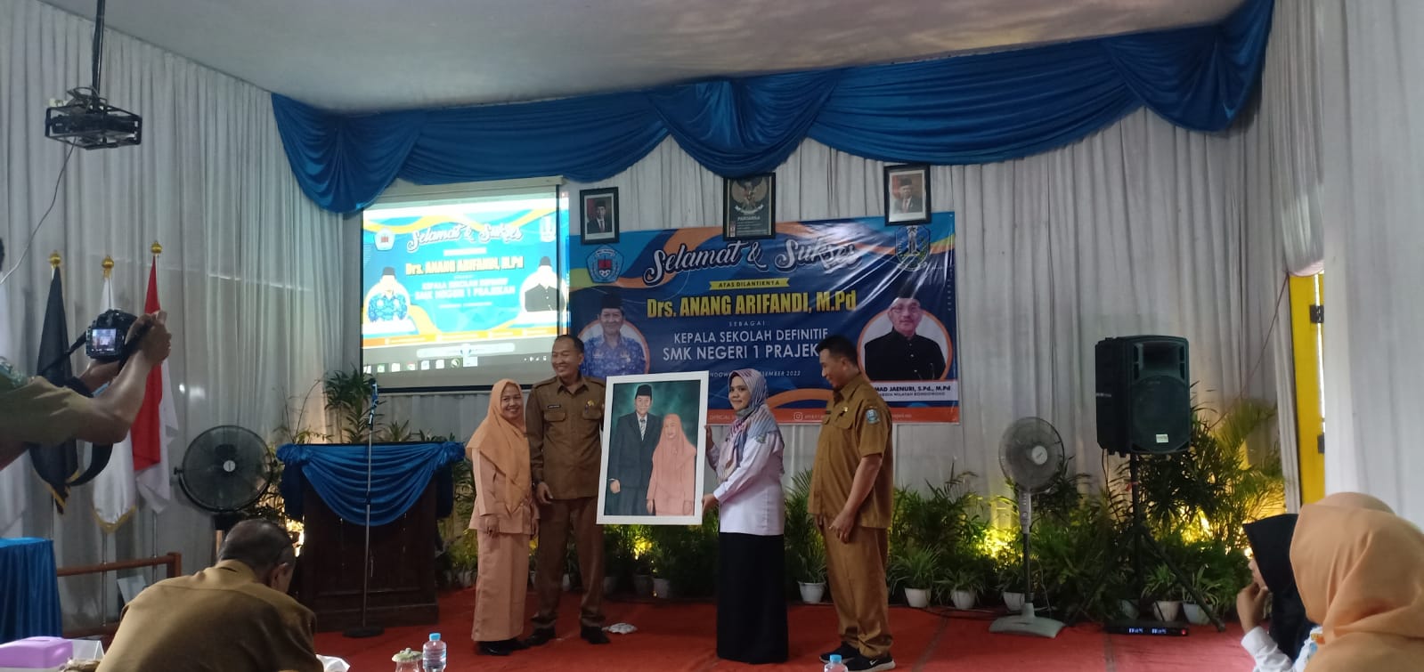 Pisah Kenang Kepala Smk Negeri 1 Cermee Bapak Drs Anang Arifandi M Pd